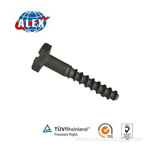 Railway Screw Spike Shanghai Supplier, Manufacturer Railway Screw Spike , Fastener Railway Screw Spike
